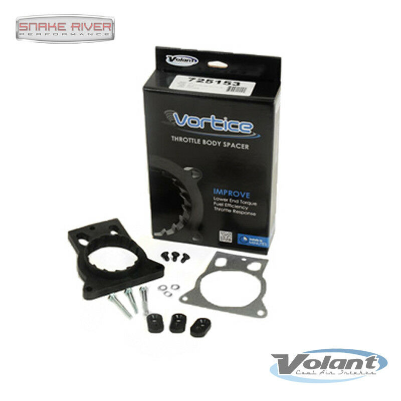 Volant Throttle Body Spacer For 99-07 Chevy Silverado Gmc Sierra 4.8l 5.3l 6.0l