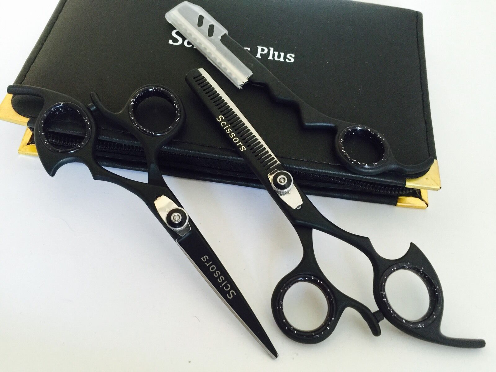 5.5"professional Hair Cutting & Thinning Scissors Barber Shears Hairdressing Set