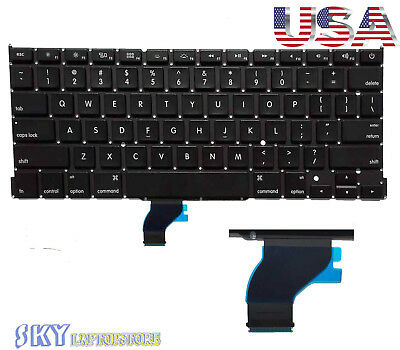 New Us Keyboard - Macbook Pro Retina 13” A1502 Late 2013 Mid 2014 Early 2015