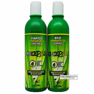 Boe Crece Pelo Crecepelo Shampoo And Rinse Duo For Hair Growth