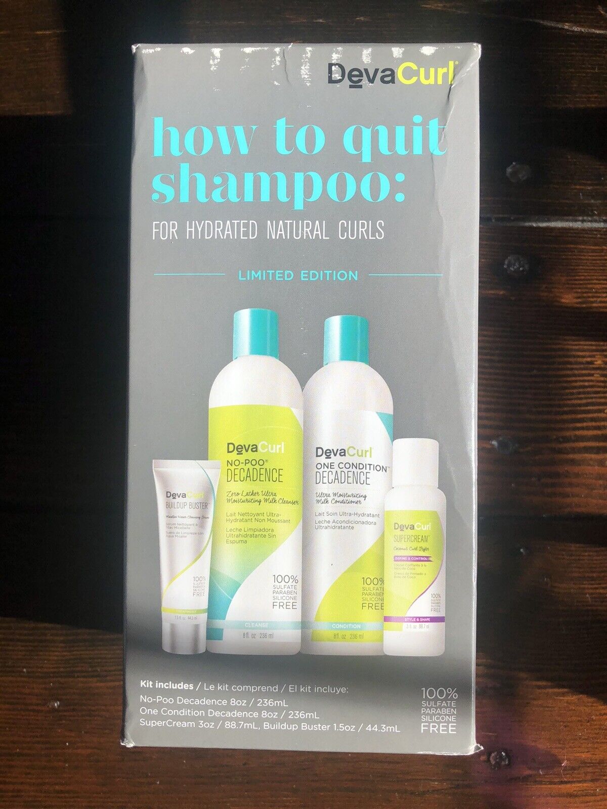 Devacurl How To Quit Shampoo No Poo Decadence /one Condition/super Cream/buildup