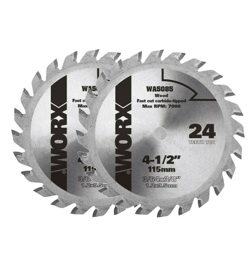 Worx Wa5085 4-1/2" Worxsaw Circular Saw Replacement Blade - Buy 1, Get 1 Free!