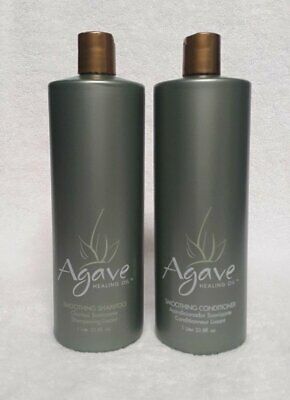 Bio Ionic Agave Smoothing Shampoo & Conditioner 33.8 Oz Duo